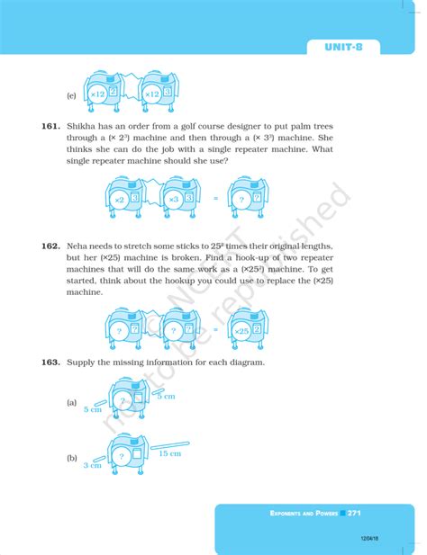 NCERT Exemplar Class 8 Maths Chapter 8 Exponents and Powers
