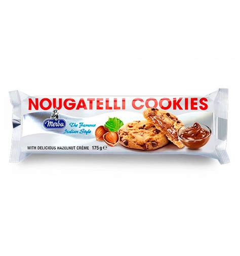 Merba Nougatelli Cookies 175g from SuperMart.ae