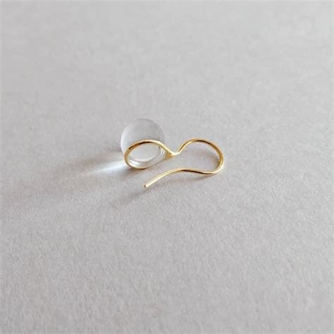 Teardrop - clear | knap jewelry