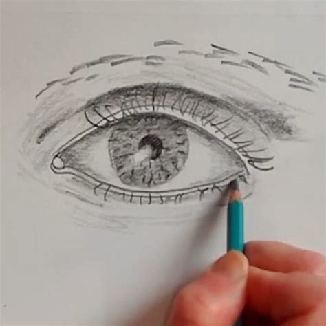 Image result for Simple Eye Drawing Tutorial