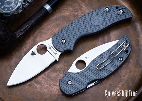 Spyderco: Sage 5 Lightweight - Compression Lock - Gray FRN - Maxamet ...