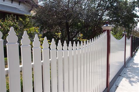Aluminium White Picket Fence for Stylish Garden Design