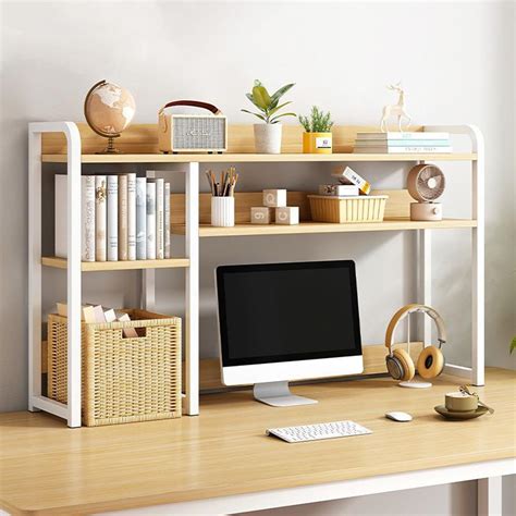 Bookcase Storage Computer Desk 的图像结果