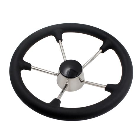 Marine Hardware 316 Stainless Steel Steering Wheel Hydraulic Steering Wheel Boat Marine - Boat ...