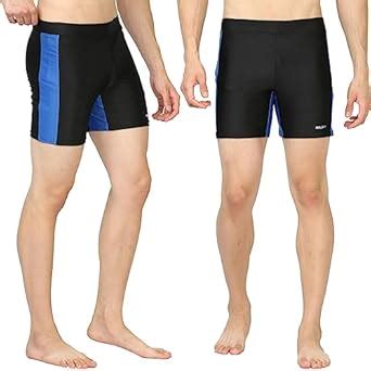 Boldfit Swimming Shorts For Men Black Swimming Costume For Men Swimming ...
