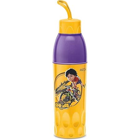 Milton Shiva 700 Kool Mate Water Bottle, 650 ml, Yellow : Amazon.in ...