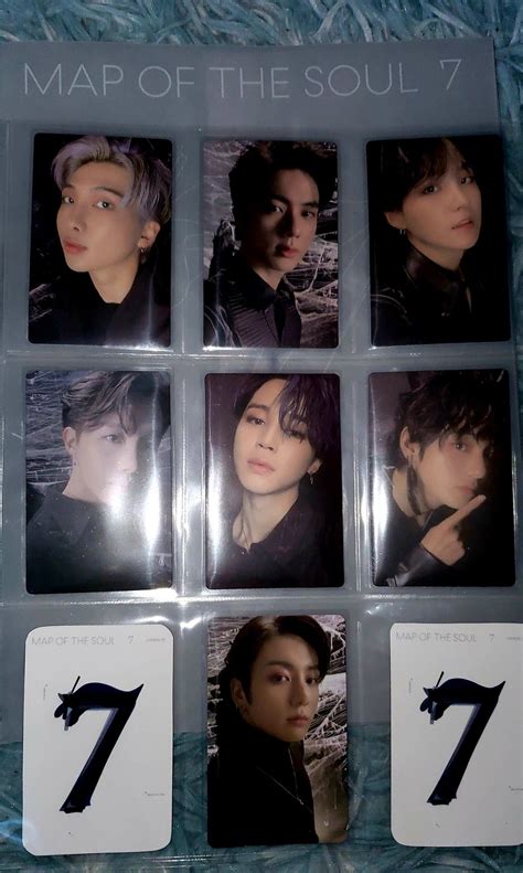 MOTS 7 Version 2 photocards | Bts merch, Photo cards, Photocard