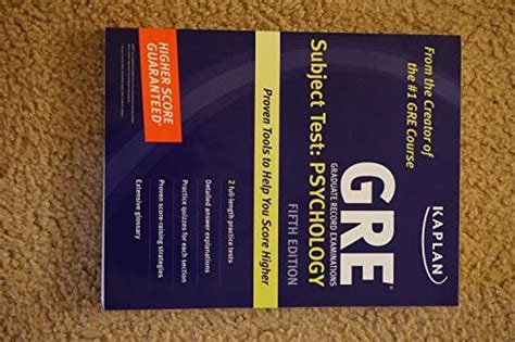 Buy Kaplan GRE Subject Test: Psychology Book Online at Low Prices in ...