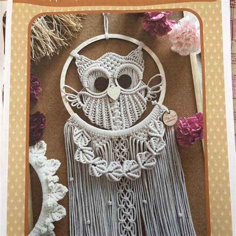 Macrame Owl Tutorial 的图像结果