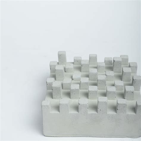 Popup Cube-Cement Finish-Square design Sturdy Mobile Stand – Greyt