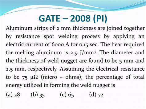Ch 20 resistance and special welding | PPTX