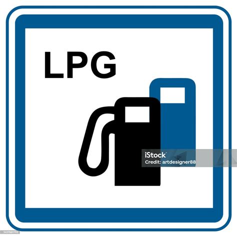 Panneaux Routiers Explicatifs Gaz De Pétrole Liquéfié Panneaux De ...