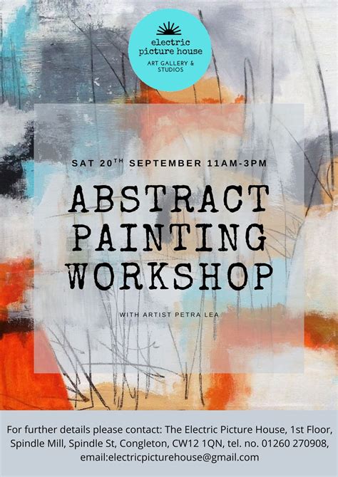 Abstract Painting Workshop, Electric Picture House Artists Co-operative ...