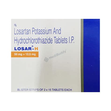 Losar-H Tablet: Price, Uses, Side Effects & How to Use - MediBuddy