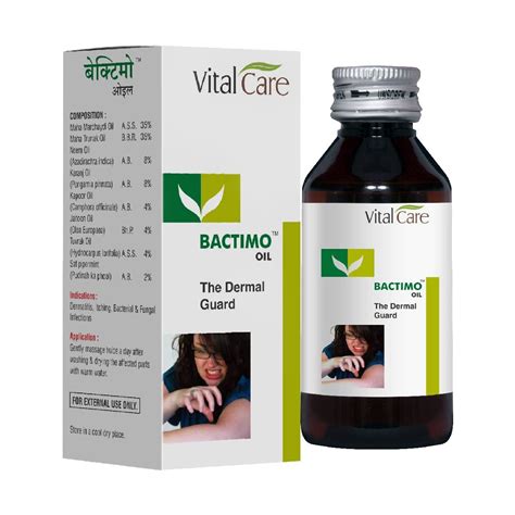 Buy BACTIMO Vital Care Oil, Contains Neem Oil A Natural Antibacterial ...