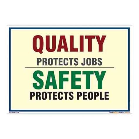 buysafetyposters.com - Safety People Slogan Poster In English Eco Vinyl ...