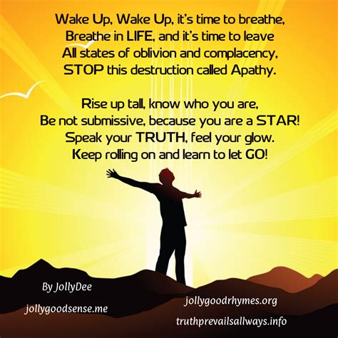 Wake Up, Breathe ~ and Let GO! | JollyGoodRhymes