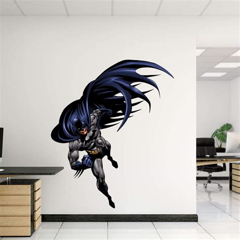Spinn Decor Wall Decal DC Comics Batman Sticker Medium Self Adhesive ...