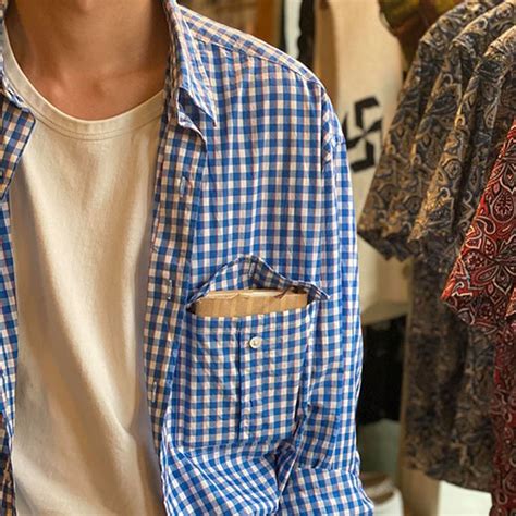 PC...爽やかギンガムチェックシャツ。 | TSUGU