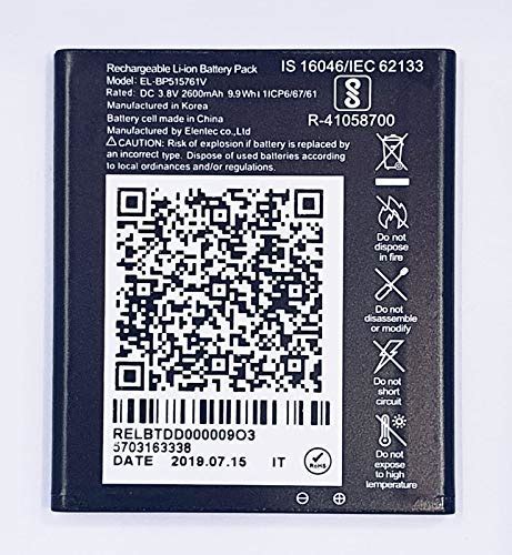 MACOYH :Compatible with EL-BP515761V for Reliance JIO 4g Router JioFI 3 ...