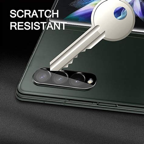 [6 Pack] Screen Protector + Camera Lens Protector Front and Back Screen ...