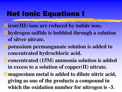 Image result for Net Ionic Equations Examples