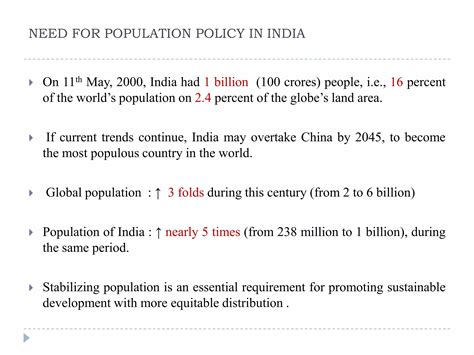 National population policy ppt | PPTX