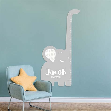 Buy Personalized Growth Chart For Kids - Wooden Growth Chart Height ...