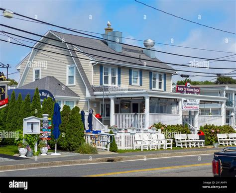 Black Cat Harbor Shack at 165 Ocean Street at Hyannis Port in town of ...