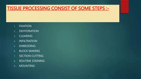 Tissue Processing 的图像结果