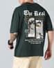 Buy Bottle Green Tshirts for Men by Shein Online | sheinindia.in