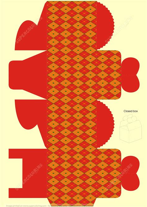 Image result for Wedding Paper Box Pattern