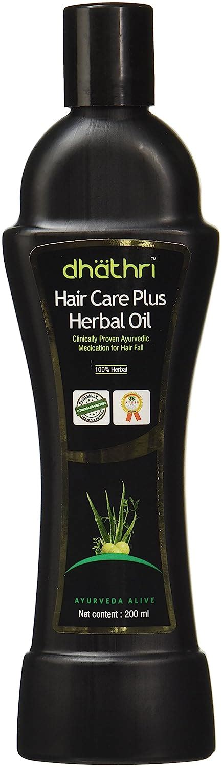 Buy Dhathri Hair Care Plus Herbal Oil, 200ml Online at Low Prices in ...