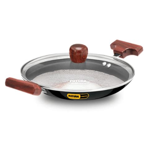 Buy Now Hawkins 0.9 Litre Futura Nonstick Deep Fry Pan with Glass Lid ...