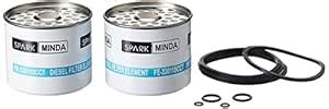 Spark Minda FE-33024SCCU Fuel Filter Cav Pump Twin Pack : Amazon.in ...