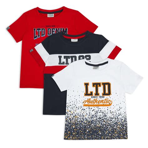 3-pack Kid Boy T-shirts (3108454) | LTD Kids