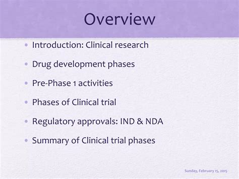 Clinical Trial Phases | PPTX