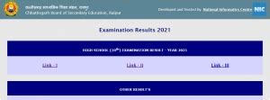 The CG Education Minster releases CGBSE 10th Board Final exam 2021 ...