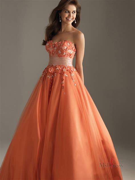 Orange Prom Dresses - Orange Dresses for Prom ~ Simply Fashion Blog
