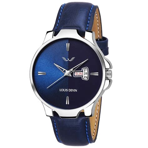 Buy Louis Devin Leather Strap Wrist Watch for Men | LOUIS DEVIN