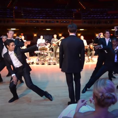 Image result for Groomsmen Dancing for Bride