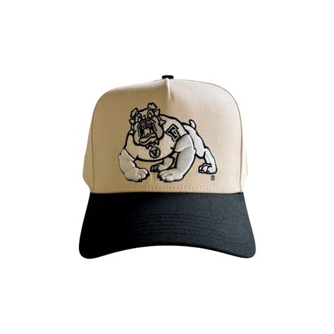 Fresno State Bulldogs Snapback Hat (Cream/White) ***Limited Edition ...