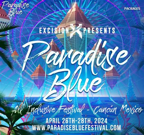 Cancún Paradise Blue Festival 2024 Promo Code, Paradisus Cancún, Cancun ...