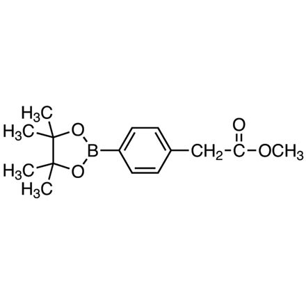 Methyl 2-[4-(4,4,5,5-Tetramethyl-1,3,2-dioxaborolan-2-yl)phenyl]acetate ...