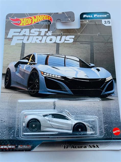HW Premium 2020 Fast&Furious Full Force ’17 Acura NSX, Silver – BigaMart
