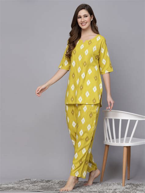 Rayon and Cotton Night Suit Sets Online – Stylum – stylumin