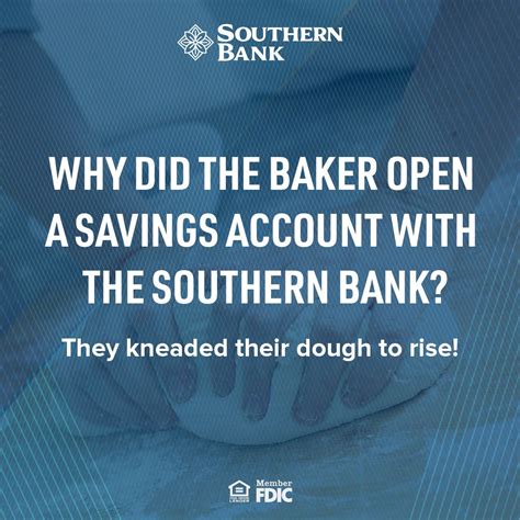 Just like the baker, you can secure your savings and watch them grow ...