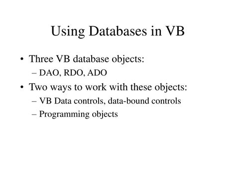 Visual Basic Database 的图像结果
