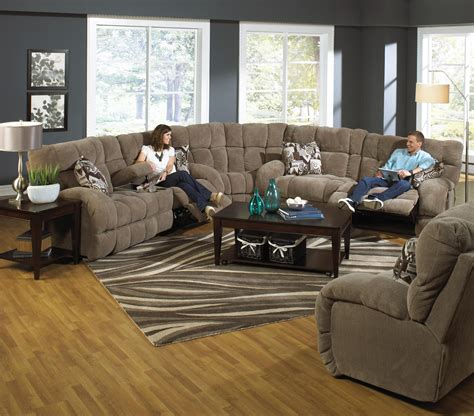 Pin by Carolyn Orloski on furnature | Sectional sofa with recliner ...
