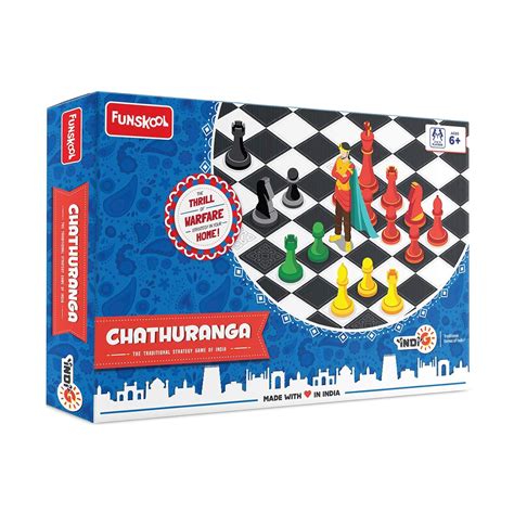 Buy Funskool Games, Chathuranga The Traditional Games of India, Ancient ...